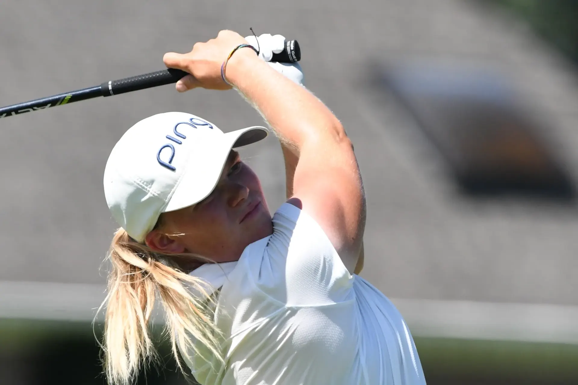 Rylee Suttor on the golf course
